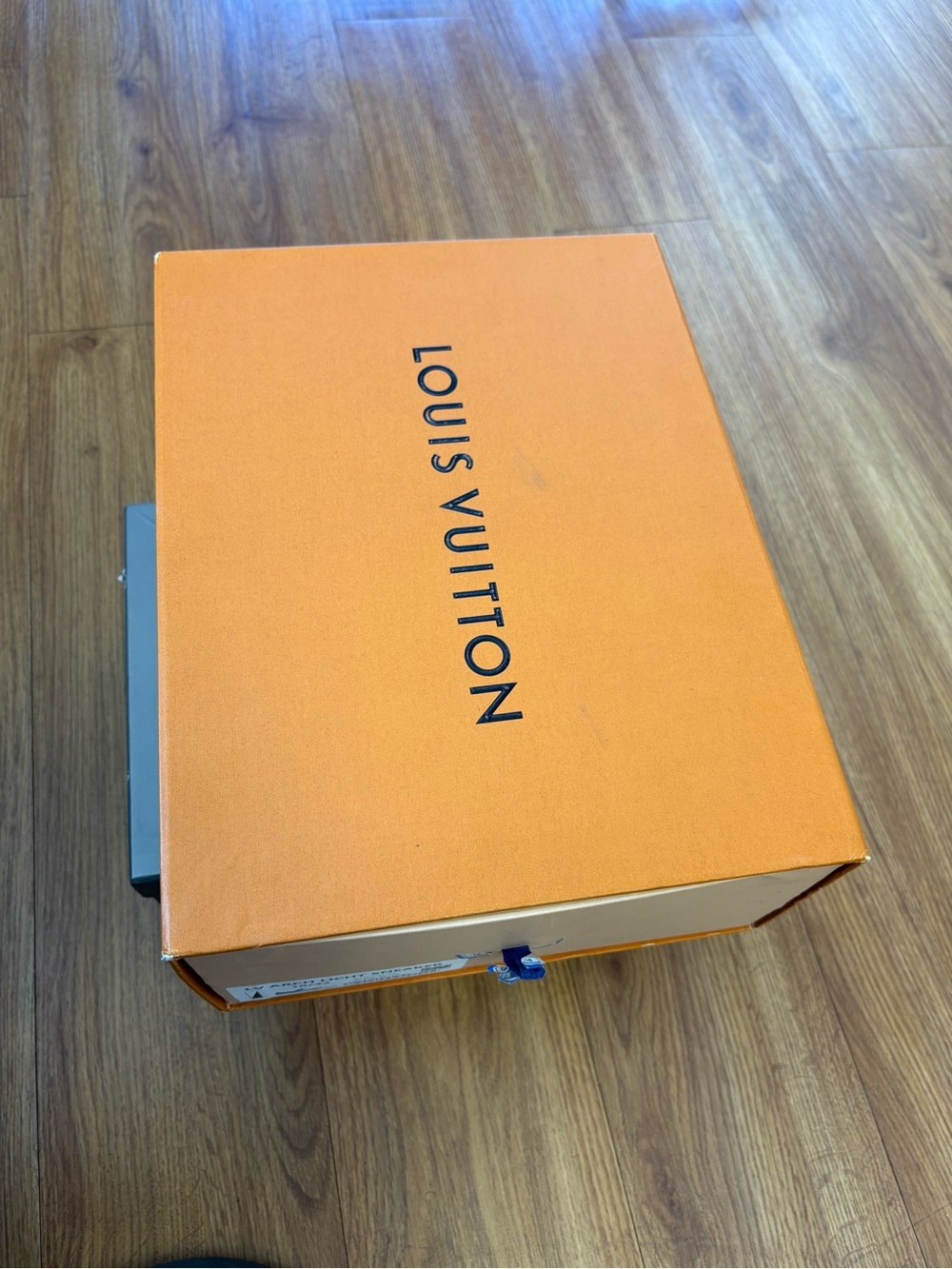 Louis Vuitton Orange Logo Storage Box